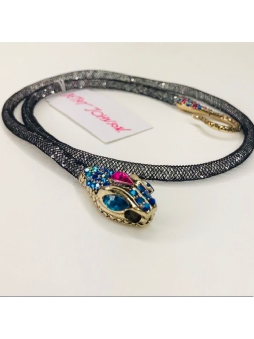 Betsey Johnson Mesh Choker - Picture 1 of 2